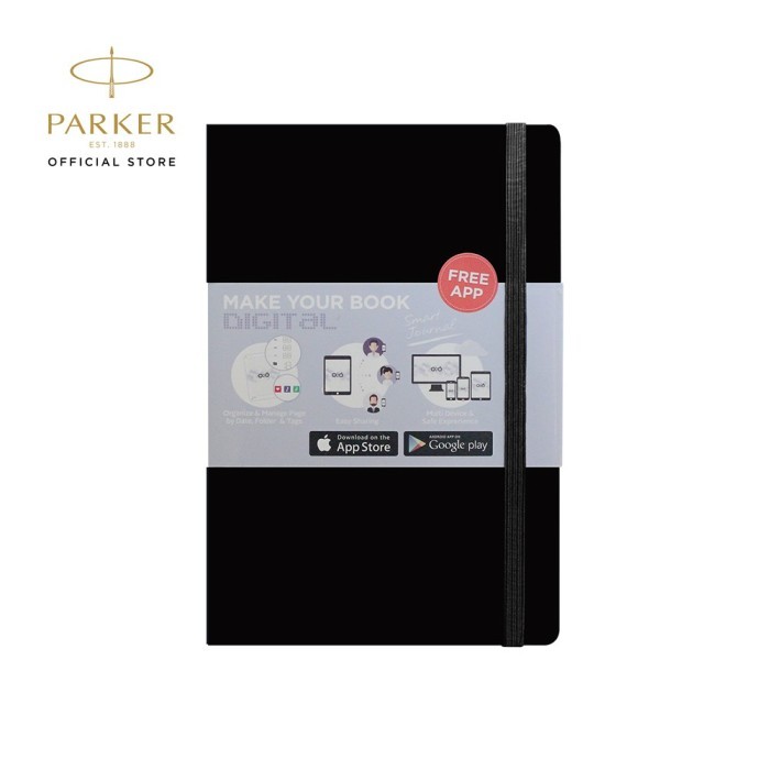 

SPECIAL PACKAGE - IM BLACK GOLD TRIM PEN, REFILL BLUE, O2O JOURNAL