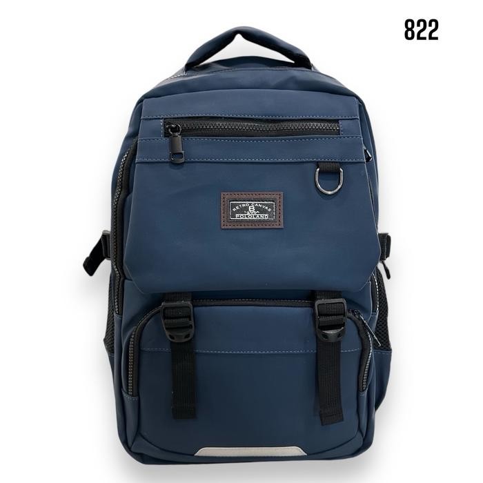 POLO LAND RANSEL PRIA WANITA IMPORT ANTI AIR BAHAN BALON BACKPACK LAPTOP