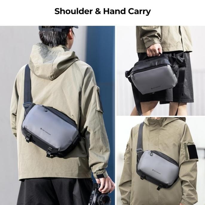 Knf K&F Concept Alpha Camera Sling Shoulder Waist Bag For Camera Mavic Drone 10L Tas Kamera Kf13.157