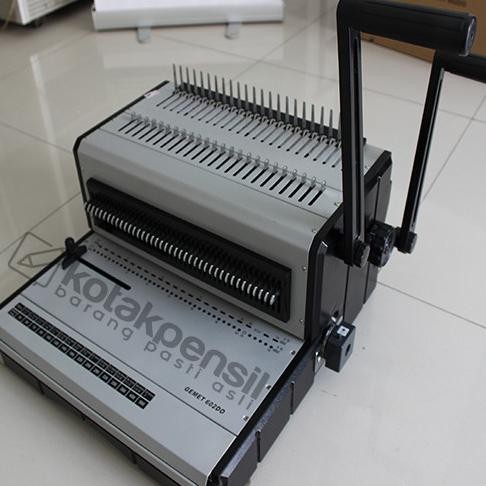 

Promo Mesin Jilid 2 in 1 GEMET 602 DO (Kawat & Plastik, F4) COD