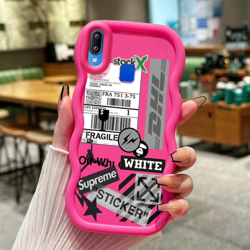 Casing Hp Untuk VIVO Y91 Y91i Y93 Y95 Y91C Y1s Y90 Case Casing kode batang modis Kasing silikon HP S