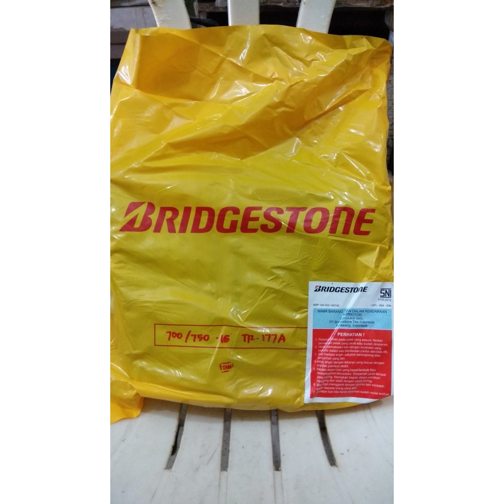 BAN DALAM MOBIL TRUCK RING 16 BRIDGESTONE (PENTIL PANJANG)
