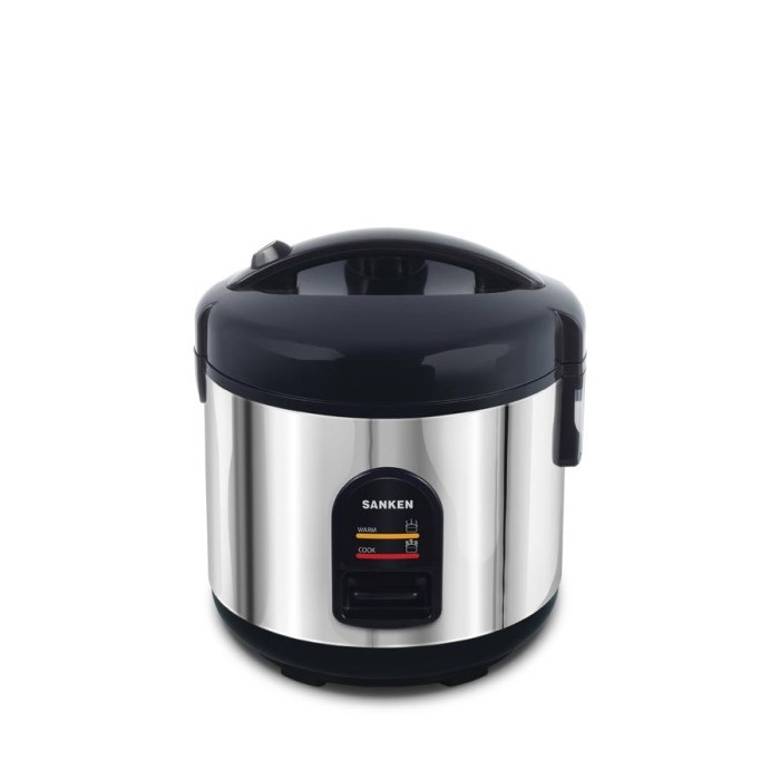 Magic Com Sanken Panci Sehat Stainless Steel Rice Cooker Kecil 1 Liter