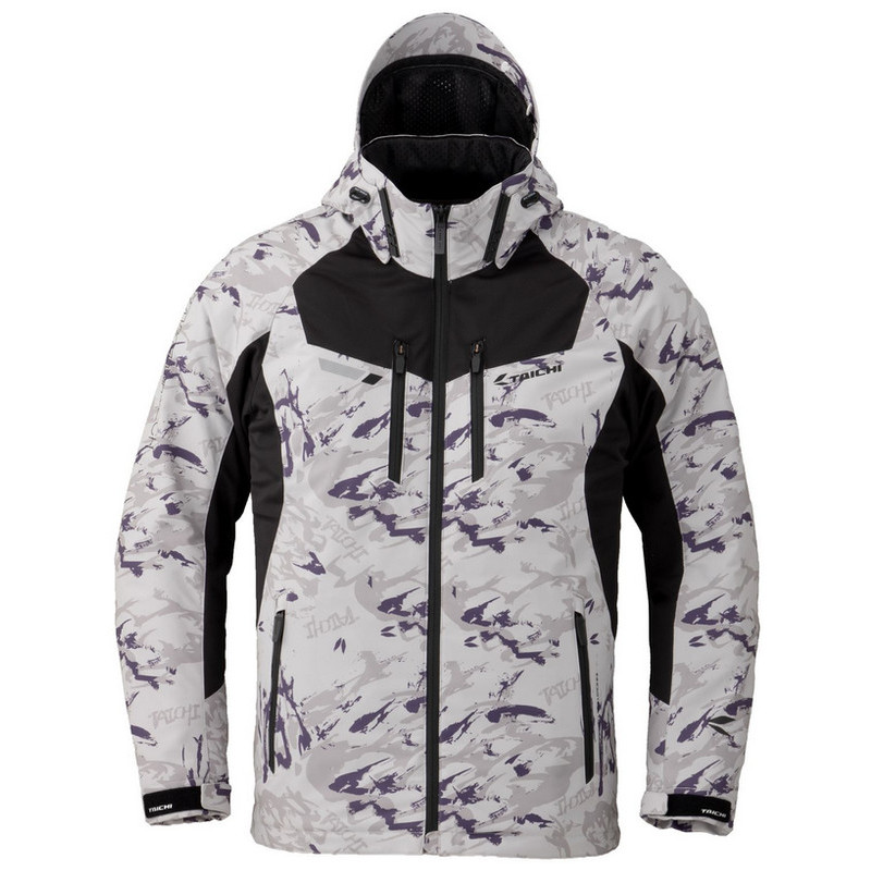 TAICHI RSJ328 AIR PARKA SPLASH GREY / JAKET MOTOR / RSJ 328
