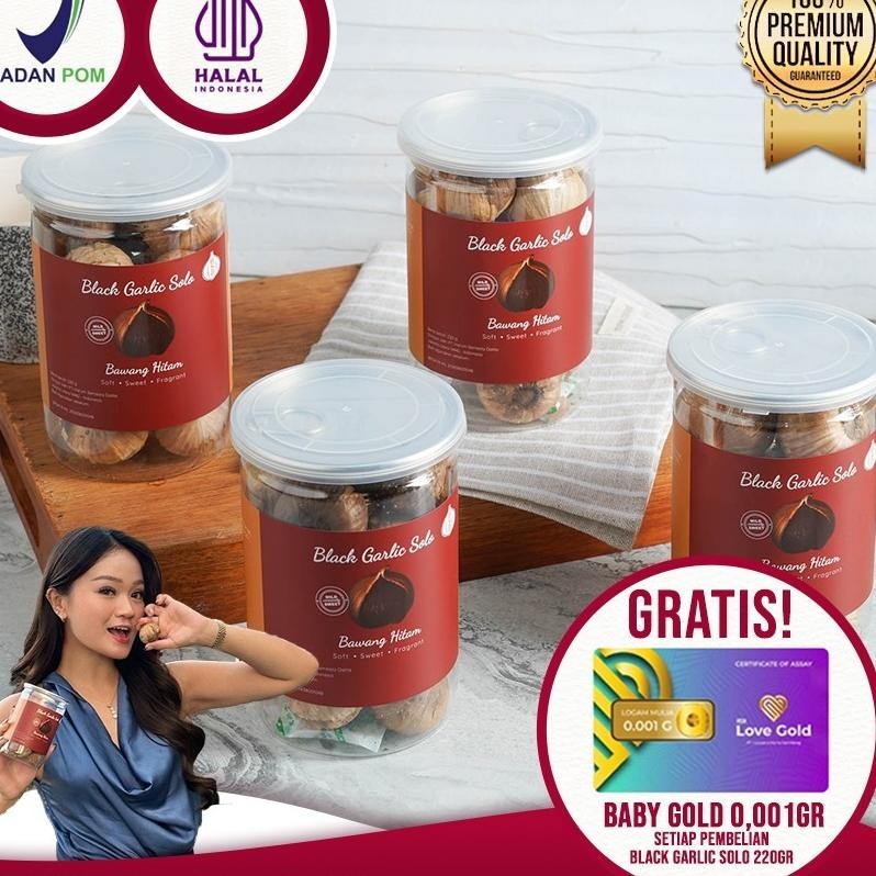 

4 Botol Hd Bla Garlic Olo Bawang Hitam Tunggal 220 Gr