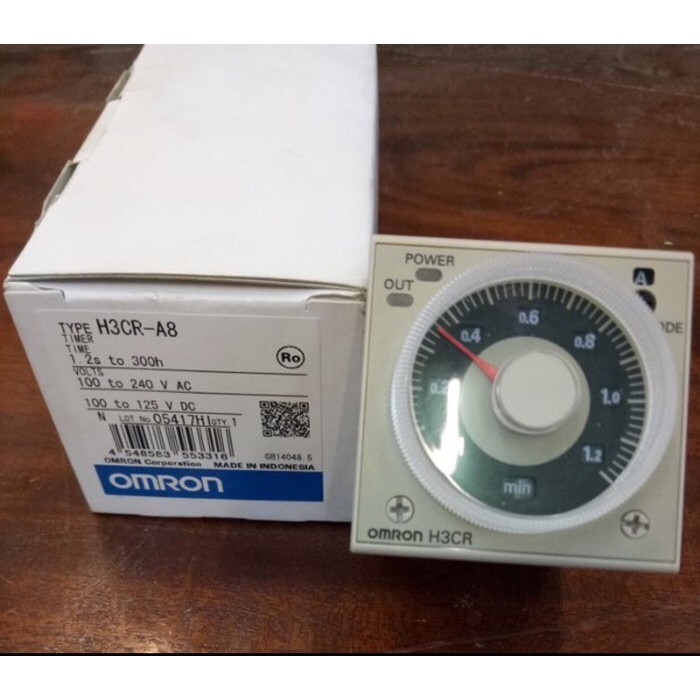 TERBARU Timer relay / on delay timer omron H3CR-A8 Original HOT SALE