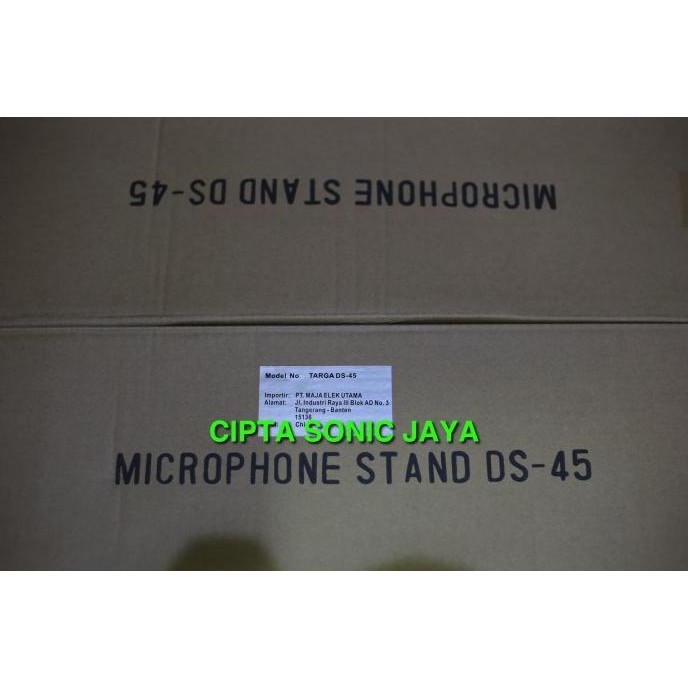 Promo Stand Mic Pendek Targa Ds45 Full Besi