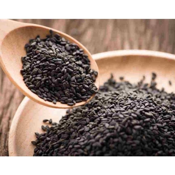 

Wijen Hitam Mentah Gr