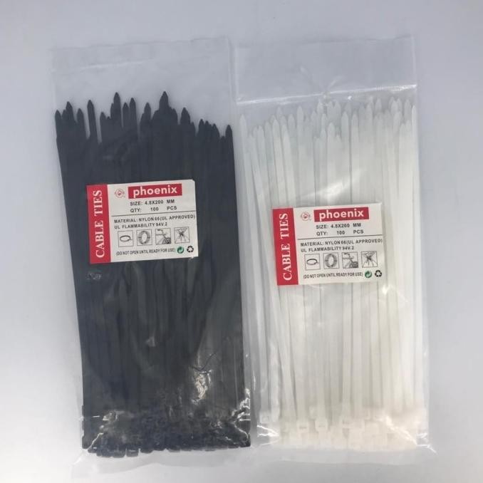 

4.8*200 Kabel Ties/ Cable Tie/ Kabel Tie /Pengikat Kabel /Dasi Kable pho3n1
