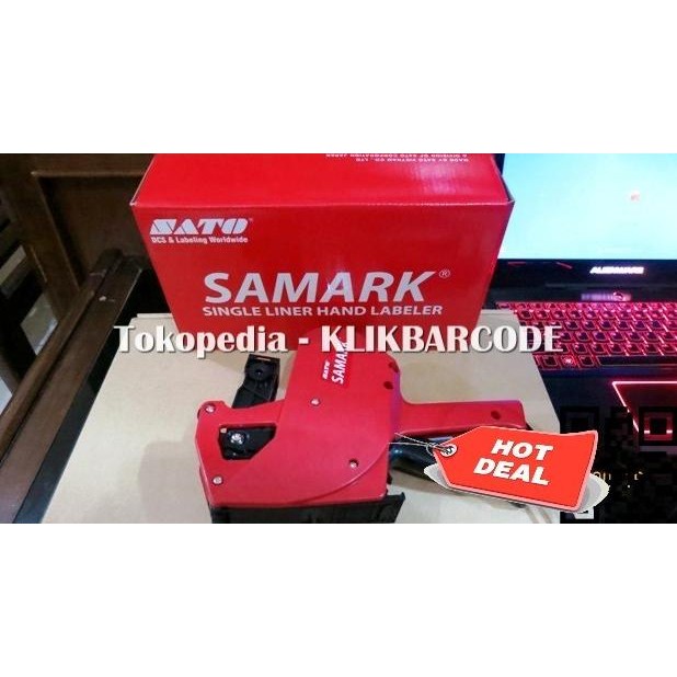 

Promo SATO SAMARK Hand label 1 Line Merk Jepang Harga Pabrikan (Top Awetnya) COD