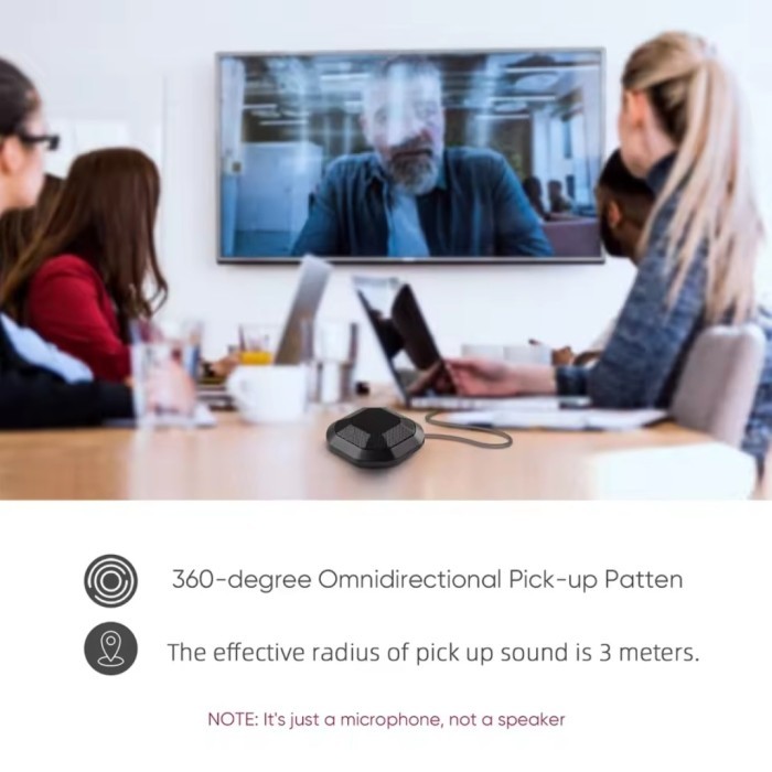 TYLESS iTalk-01 360 Degree Microphone Table Conference Meeting Studio