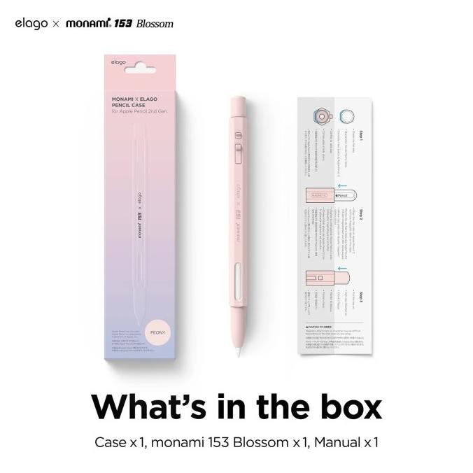 

Terlaris Elago X Monami Pencil Case Cover For Apple Pencil Pro & 2Nd Gen Ready Stok