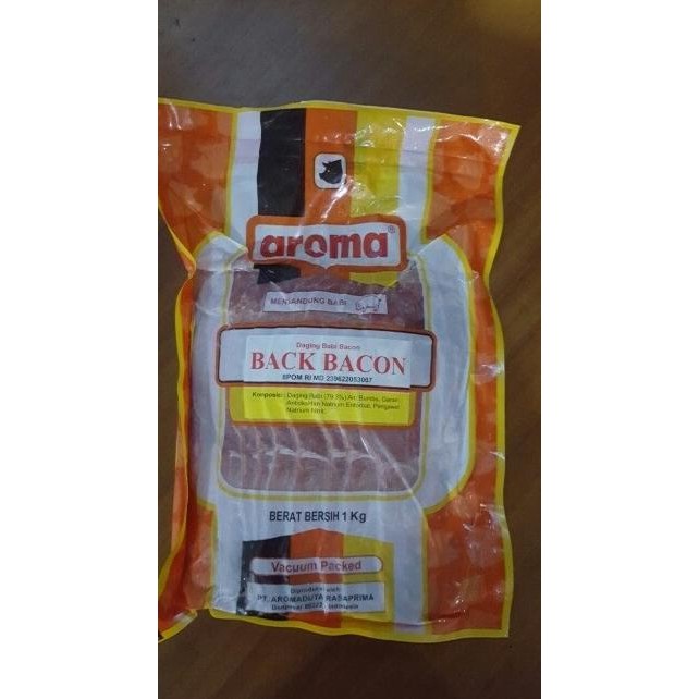 

PORK BACK BACON AROMA (1kg perpak)