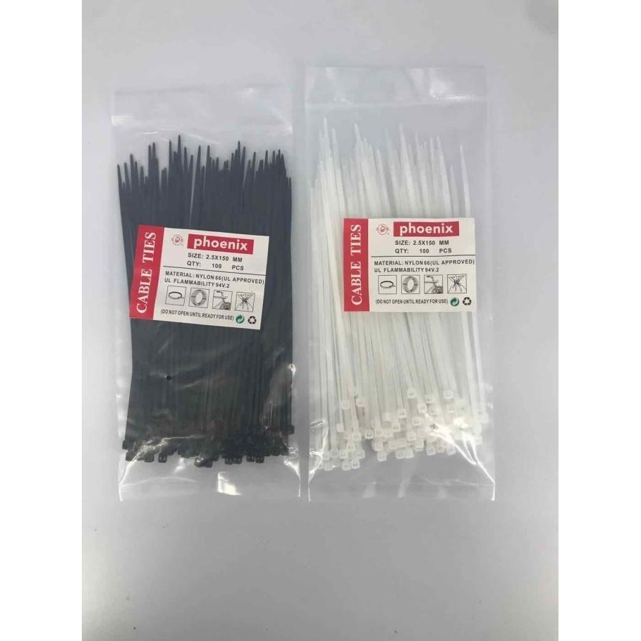 

Murah 2.5*150 Kabel Ties/Cable Tie/Kabel Tie/Pengikat Kabel/Dasi kabel pho3n1 Ayo Order