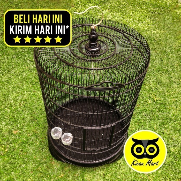 SANGKAR MURAI FIBER FULLSET KANDANG BURUNG BUKAN EBOD ORIQ JAYA SMRFB