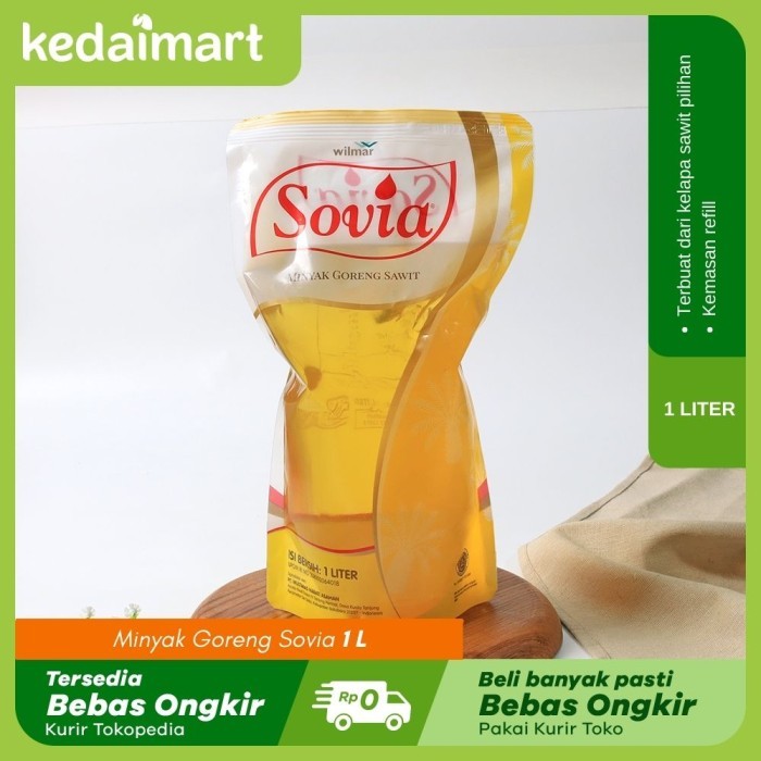 

Minyak Goreng Sovia 1 L Best Seller