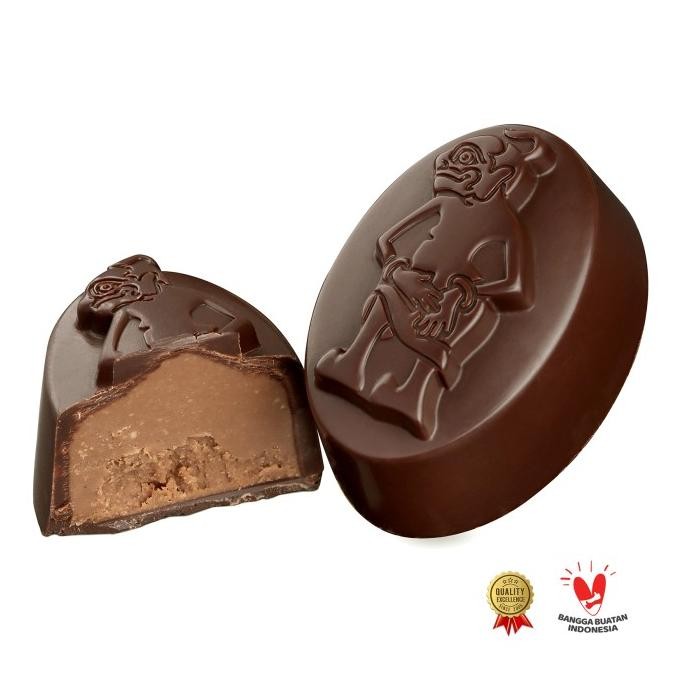 

BIG SALE CHOCOLATE MONGGO | WAYANG PRALINES BOX | 10PCS COKLAT MIX FLAVOUR | OLEH OLEH INDONESIA !!!!!