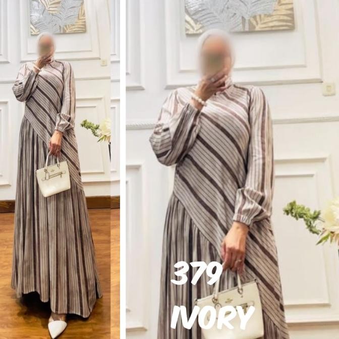 Gamis Luna Maya Dress Rayon(adem.dingin)jumbo size fit to 2L.3L.4L Terlaris
