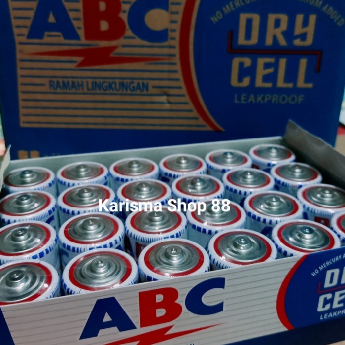 Batre Abc Biru Besar Isi 24 Pcs/ Baterai / Battery / Batu Abc
