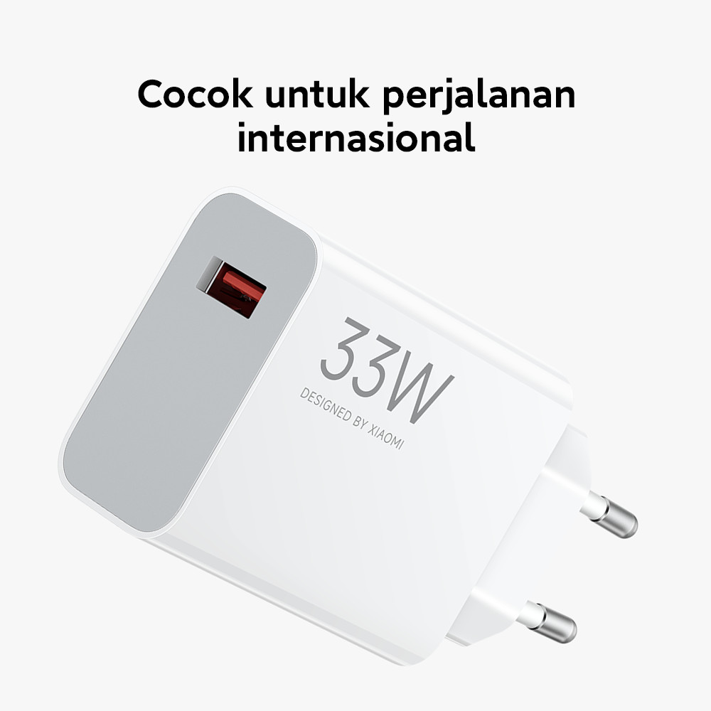 Xiaomi 33W Charging Combo Tipe A | Pengisian Daya Efisien | Output hingga 33W | Bahan Premium & Tahan Lama [Official Store] - Gambar 4