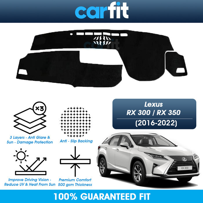 BEST CARFIT LEXUS RX RX300 RX350 DASHBOARD COVER KARPET DASBOR 2016-2022