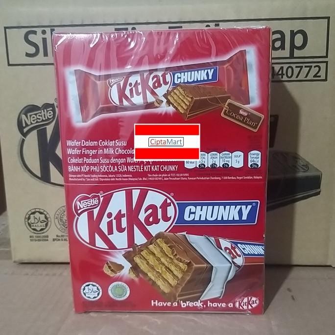 

NEW PRODUK NESTLE KITKAT CHUNKY 24X38GR !!!!!