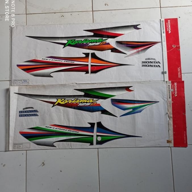 Promo Striping lis body Honda karisma 125 D original COD
