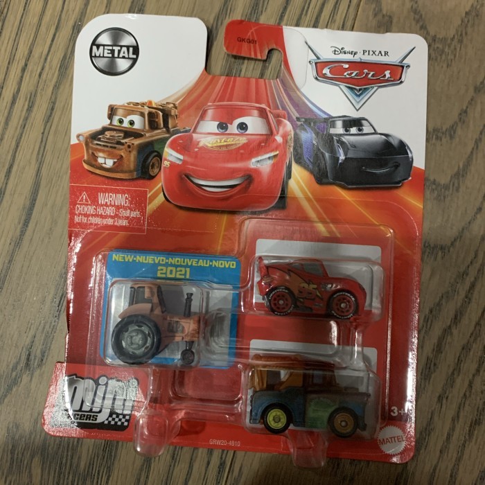 Disney cars pixar mini racer 3 pack tractor