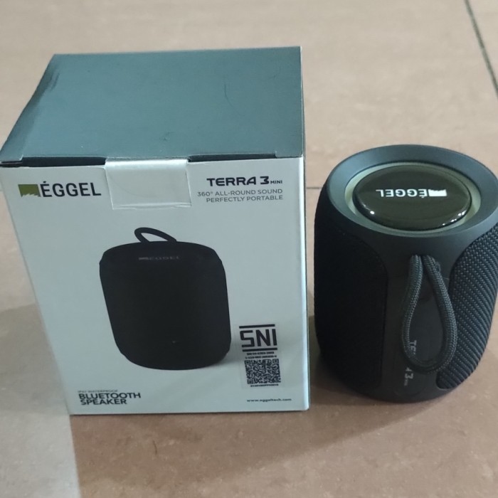 Eggel Tera 3 mini Speaker Bluetooth Portable Waterproof Original Resmi Terbaru Berkualitas
