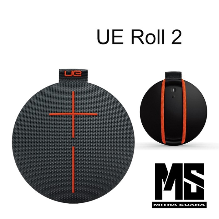 Ultimate Ear Roll-2 UE Roll2 Bluetooth Speaker Waterproof - Black Terbaru Berkualitas