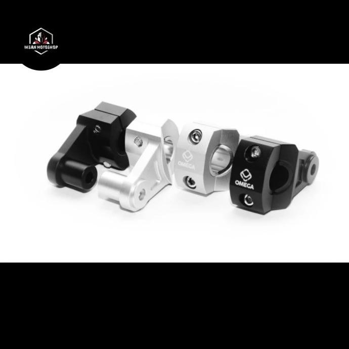 Omegamoto Pivot Riser Stang Full Cnc Versys Cb150X Adv Ktm Bmw Mt25