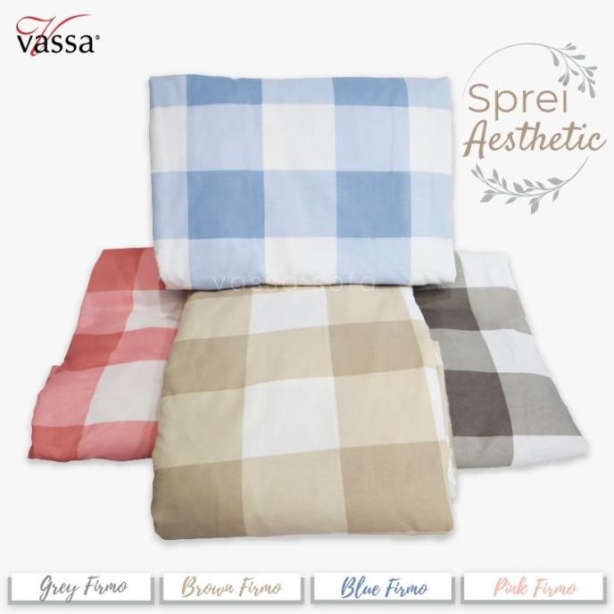 Sale Sprei Aesthetic Kotak / Sprei Aesthetic Korea