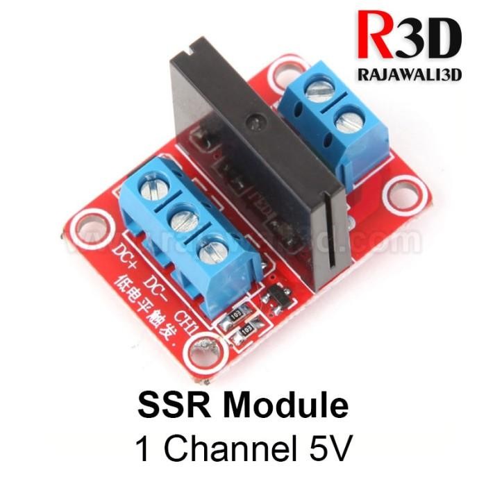 SSR Solid State Relay Module 1 Channel 5V DC Low Level Trigger