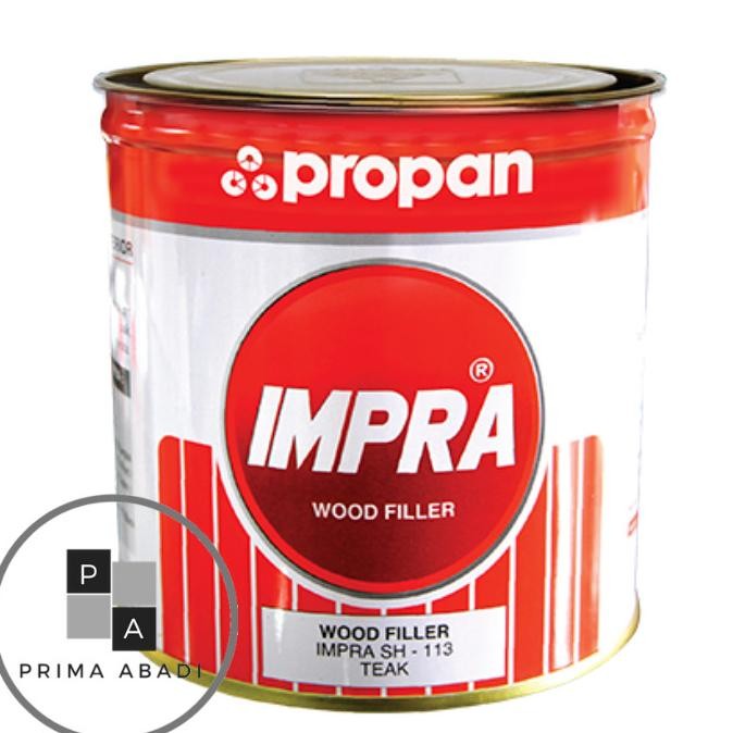 Impra Woodfiller / Dempul Kayu Impra Propan 1 Kg - Jati - Kamper Original