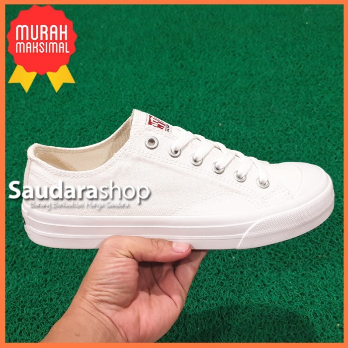 Sepatu Ventela Basic White Lc / Sepatu Ventela Basic Putih Low