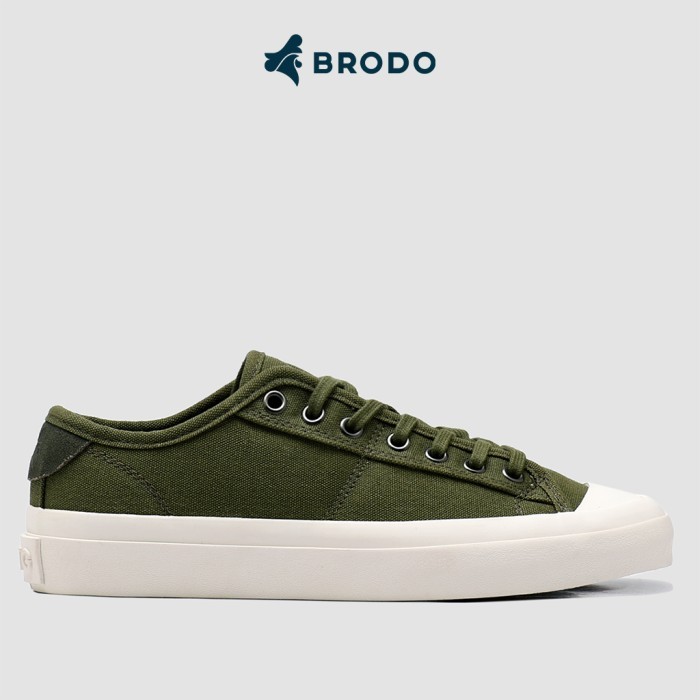 Brodo - Vantage V2 Low Olive Off White Sole