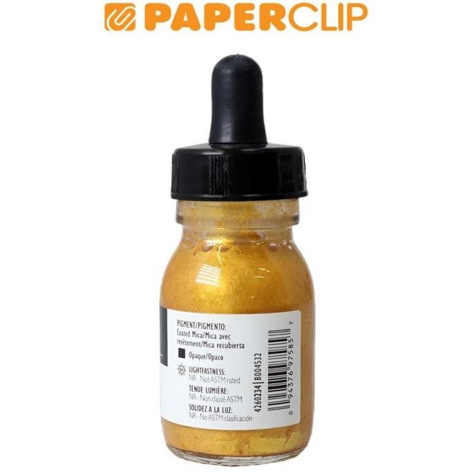 

ACRYLIC INK LIQUITEX 30ML IRIDESCENT BRIGHT GOLD 4260234