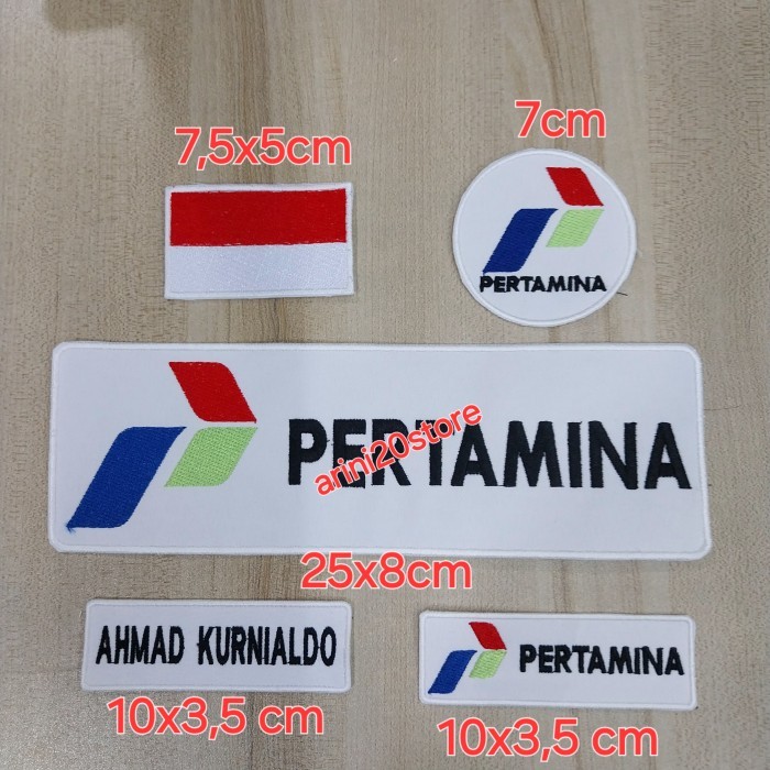 BORDIR EMBLEM PERTAMINA SET