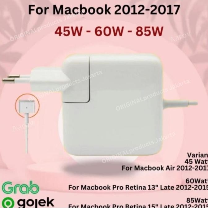 CHARGER MAG2 45W MACBOOK PRO AIR 60W 13 INCH 2012 2013 2014 2016 2015