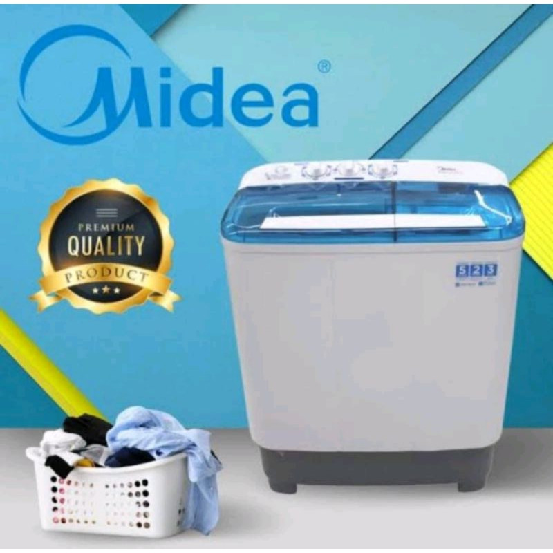 Mesin Cuci 2 Tabung Midea MTD 78