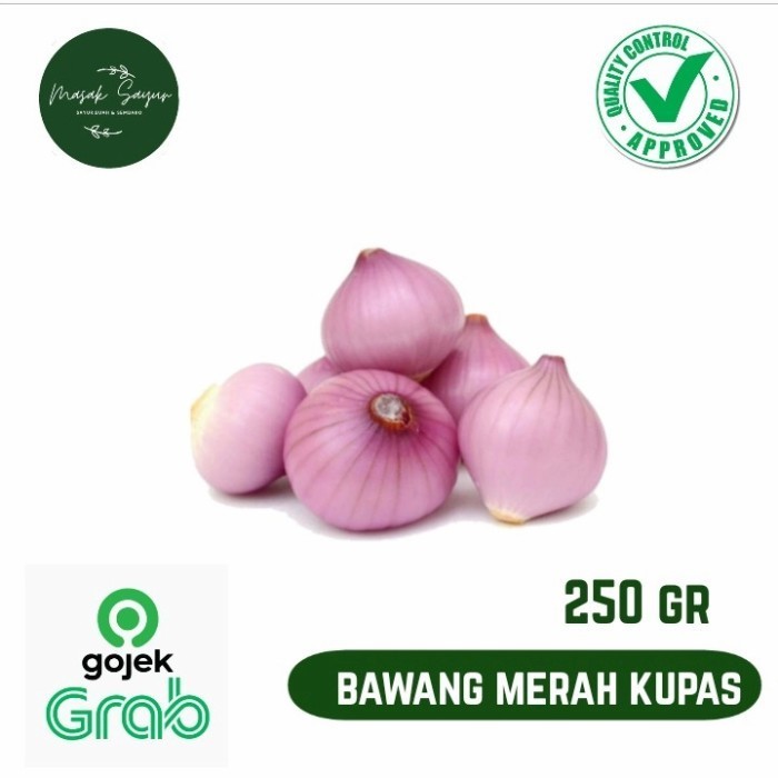 

Ready Bawang Merah Kupas 250 Gram Sayur Segar Best Seller