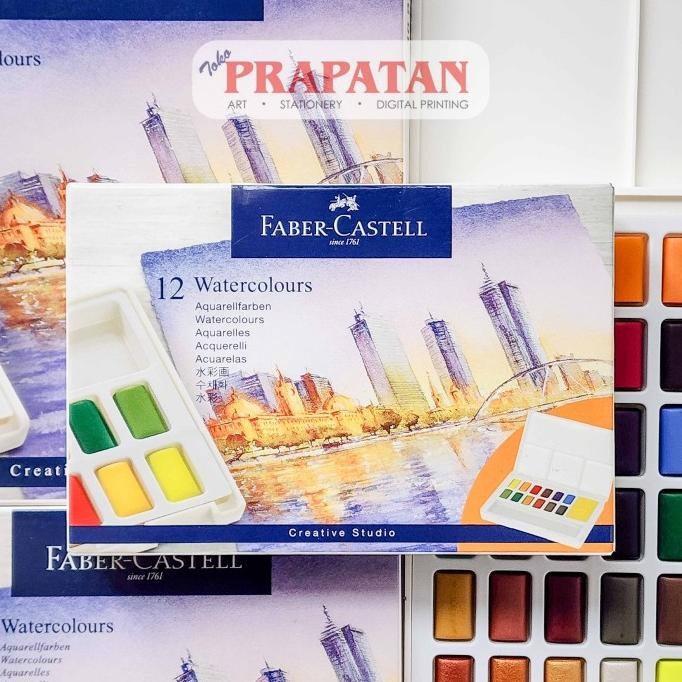 

%$%$%$%$] Faber Castell Watercolor Set Block | Cat Air Set | Creative Studio