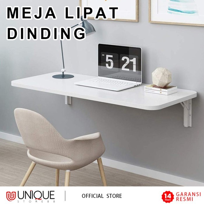 MEJA LIPAT DINDING MINIMALIS MEJA MAKAN BELAJAR GANTUNG LAPTOP XW1 KODE 165
