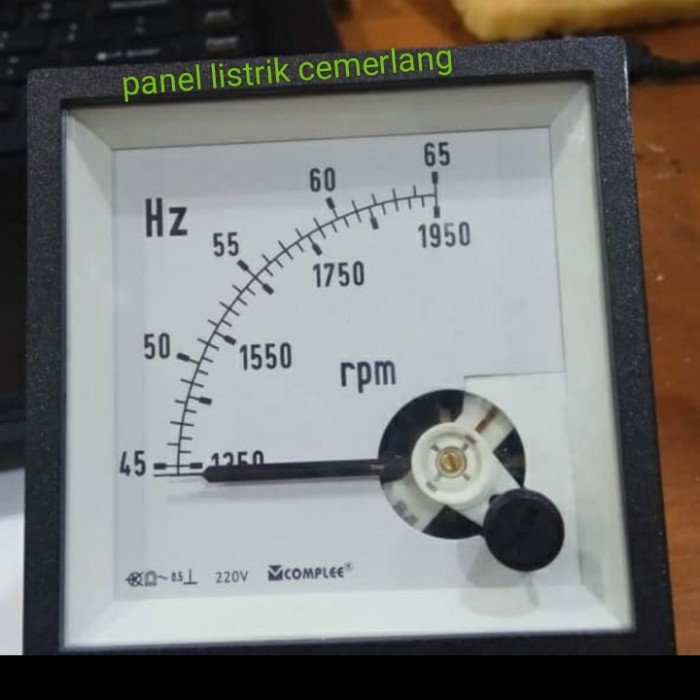 Hz Meter +Rpm Body 72X72 220V