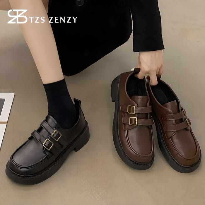 Tzs Zenzy Nayoung Shoes Korea Designed - Sepatu Casual Wanita - Sepatu Kerja Wanita - Sepatu Oxford