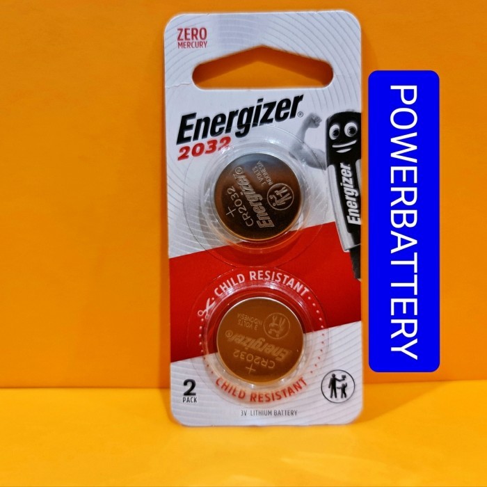 TERBAIK BATERAI KANCING ENERGIZER CR2032 ISI (2 PIECES) KODE 354