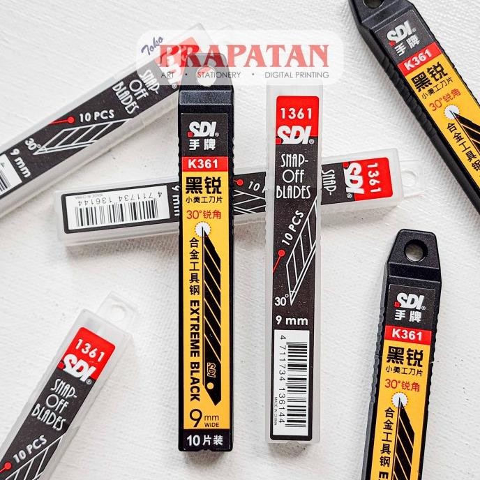 

] SDI Cutter Blade Refill 30 Derajat | Isi Cutter