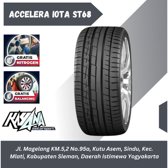 Ban 235/55 R18 Accelera Iota St68 Ban Mobil Awet Berkualitas Accelera R18 235/55 (Gratis Pasang)