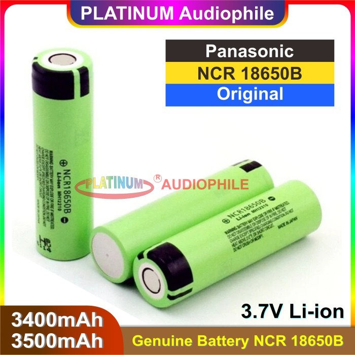 LIMITED EDITION BATERAI 18650 PANASONIC NCR18650B BATTERY NCR 18650 3400MAH 3500MAH KODE 771