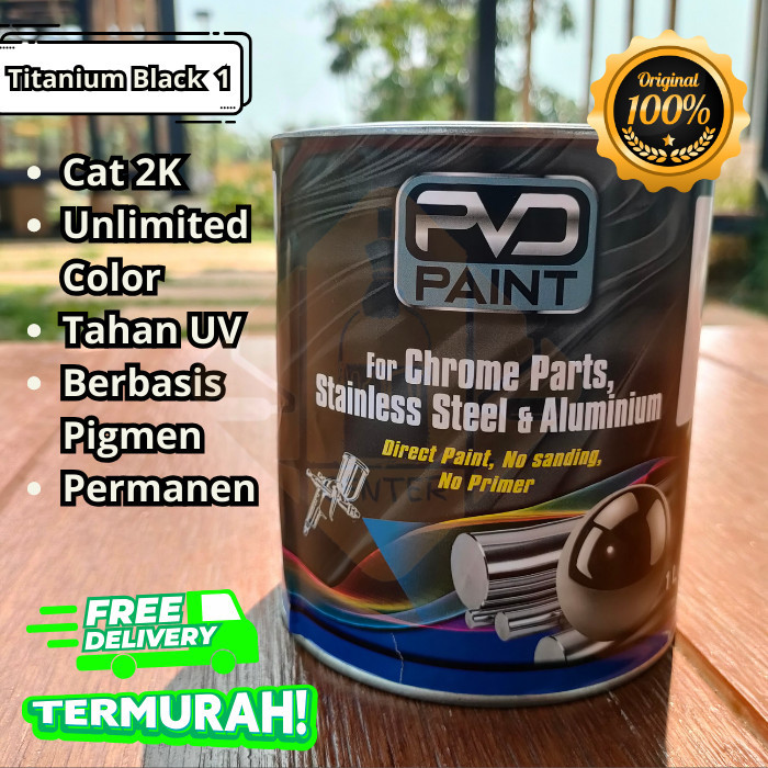 (TITANIUM BLACK 1) CAT PVD PAINT 1 LITER ORIGINAL